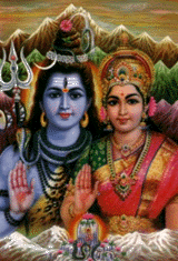 Shiva and Parvati